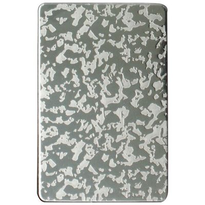 Harga bagus 4x8 Ukuran 304 Baja tahan karat lembaran embossed dengan film PVC ganda untuk panel dinding dekoratif on line