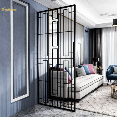 Harga bagus Rambut yang Berkelanjutan Finish Pembagi Ruang Baja Berstainless dengan Ukuran Disesuaikan untuk Rumah Modern on line