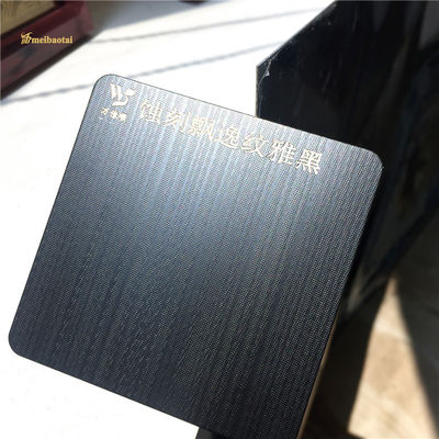 Harga bagus Lembaran Baja Tahan Karat Cermin Etsa Grade 304 Ukuran 4*8FT untuk Dekorasi Lift on line
