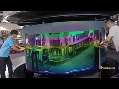 Lembar stainless steel warna pelangi